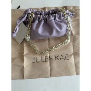 New Jules Kae Lilac Good Chain Shoulder Bag Women’s Anthropologie Brand